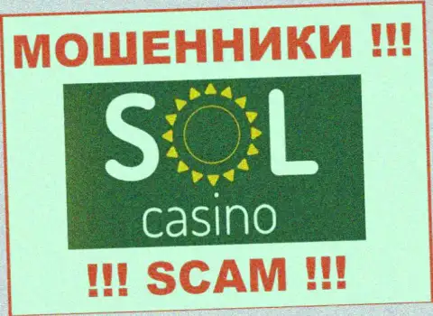 Sol Casino - это СКАМ !!! ЕЩЕ ОДИН МОШЕННИК !