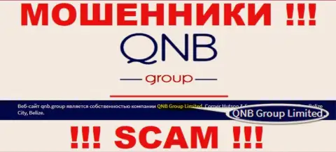 КьюНБ Групп Лтд - это компания, управляющая интернет мошенниками QNB Group
