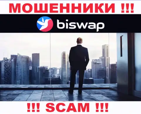Кто конкретно управляет шулерами BiSwap Org неизвестно
