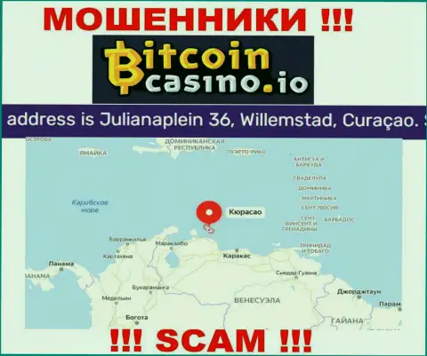 Будьте крайне бдительны - компания Биткоин Казино скрывается в оффшорной зоне по адресу - Julianaplein 36, Willemstad, Curacao и обувает людей