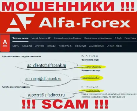 Не вздумайте контактировать через е-майл с Альфа Форекс - это МОШЕННИКИ !!!