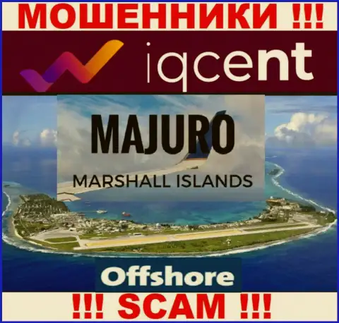 Регистрация IQCent Com на территории Маджуро, Маршалловы Острова, помогает накалывать лохов