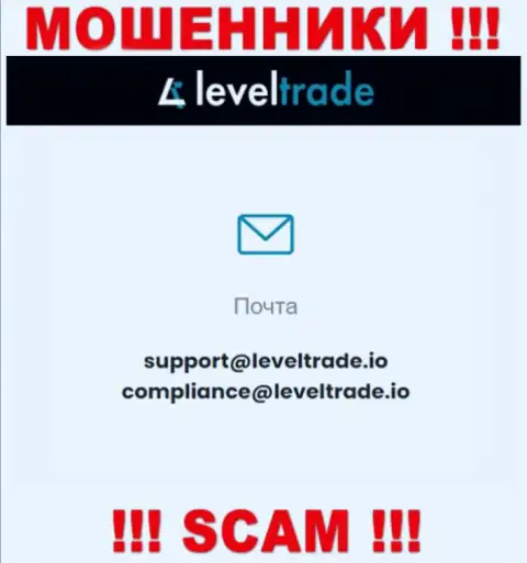 Контактировать с LevelTrade крайне опасно - не пишите к ним на е-мейл !!!