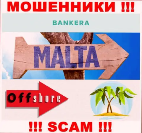 С компанией Банкера Ком не торопитесь иметь дела, место регистрации на территории Malta