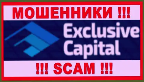 Логотип МОШЕННИКОВ Эксклюзив Капитал