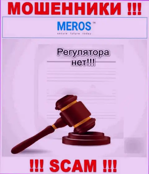 У Meros TM напрочь отсутствует регулирующий орган - это МОШЕННИКИ !!!