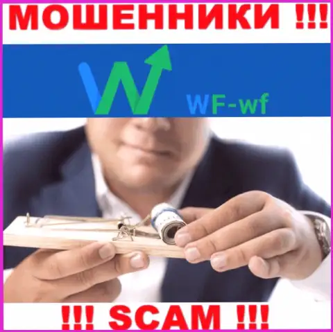 Не доверяйте internet ворам WF WF, поскольку никакие комиссии вернуть вложенные деньги помочь не смогут