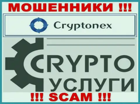Сотрудничая с CryptoNex, сфера работы которых Криптовалютные услуги, рискуете остаться без своих денежных средств