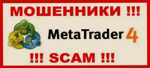 Логотип МОШЕННИКА MetaTrader 4