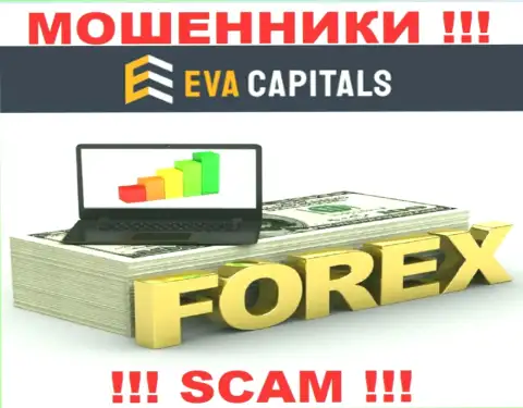 FOREX - это именно то, чем промышляют интернет-кидалы Eva Capitals