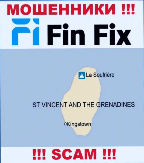 FinFix расположились на территории Сент-Винсент и Гренадины и безнаказанно отжимают вклады