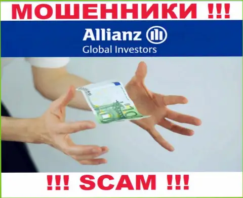 В брокерской конторе Allianz Global Investors требуют заплатить дополнительно налоги за возврат денежных средств - не поведитесь