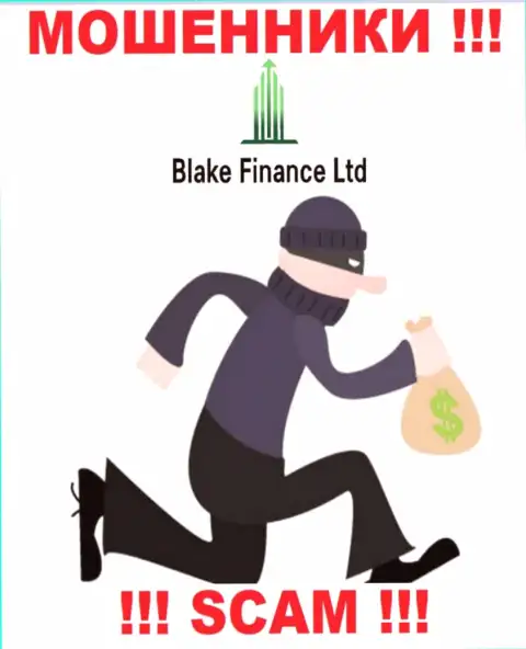 Денежные средства с дилером Blake-Finance Com Вы не приумножите - это ловушка, куда вас намерены поймать