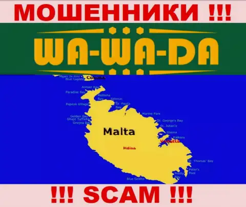 Malta - именно здесь зарегистрирована контора Ва-Ва-Да Казино