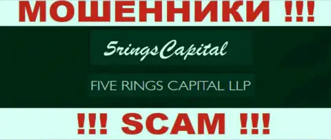 Организация Five Rings Capital находится под крышей конторы Файве Рингс Капитал ЛЛП