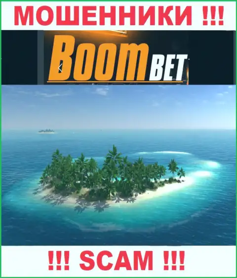 Вы не смогли найти сведения об юрисдикции Boom Bet ? Держитесь как можно дальше - это интернет махинаторы !!!