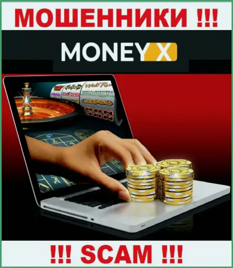 Интернет казино - сфера деятельности мошенников Money X