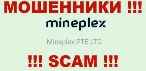 Руководством МайнПлекс оказалась компания - Mineplex PTE LTD