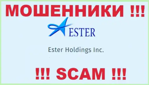 Сведения об юридическом лице интернет-обманщиков Ester Holdings Inc