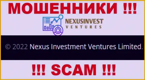 NexusInvestCorp - это internet-разводилы, а владеет ими Нексус Инвест Вентурес Лимитед