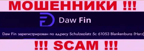 DawFin Net предоставляют своим клиентам фейковую информацию об оффшорной юрисдикции